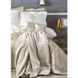 Набор постельное белье с покрывалом + плед Karaca Home - Mihrimah gold 1