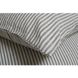 Постільна білизна Lotus Home - Karlin stripe linen антрацит 5