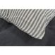 Постільна білизна Lotus Home - Karlin stripe linen антрацит 4