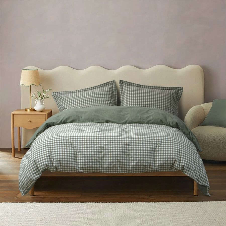 Постільна білизна варена бавовна Lotus Home Premium - Checked Gingham