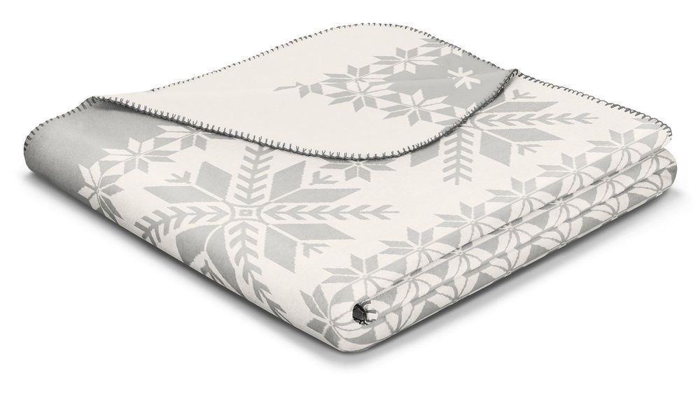 Плед Biederlack Wohndecke Snow crystals