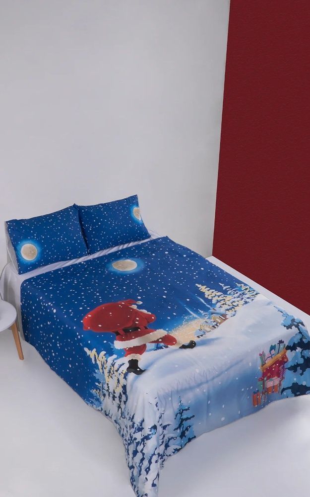 Постельное белье новогоднее Charlotte New Year Snowy Christmas