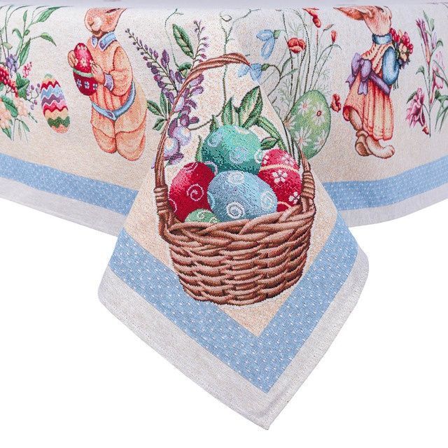 Скатерть LiMaSo Гобелен пасхальная EASTER BEE