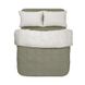 Постільна білизна Lotus Home - Karlin stripe linen хакі 1