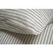 Постельное белье лен Lotus Home - Karlin stripe linen хаки 6