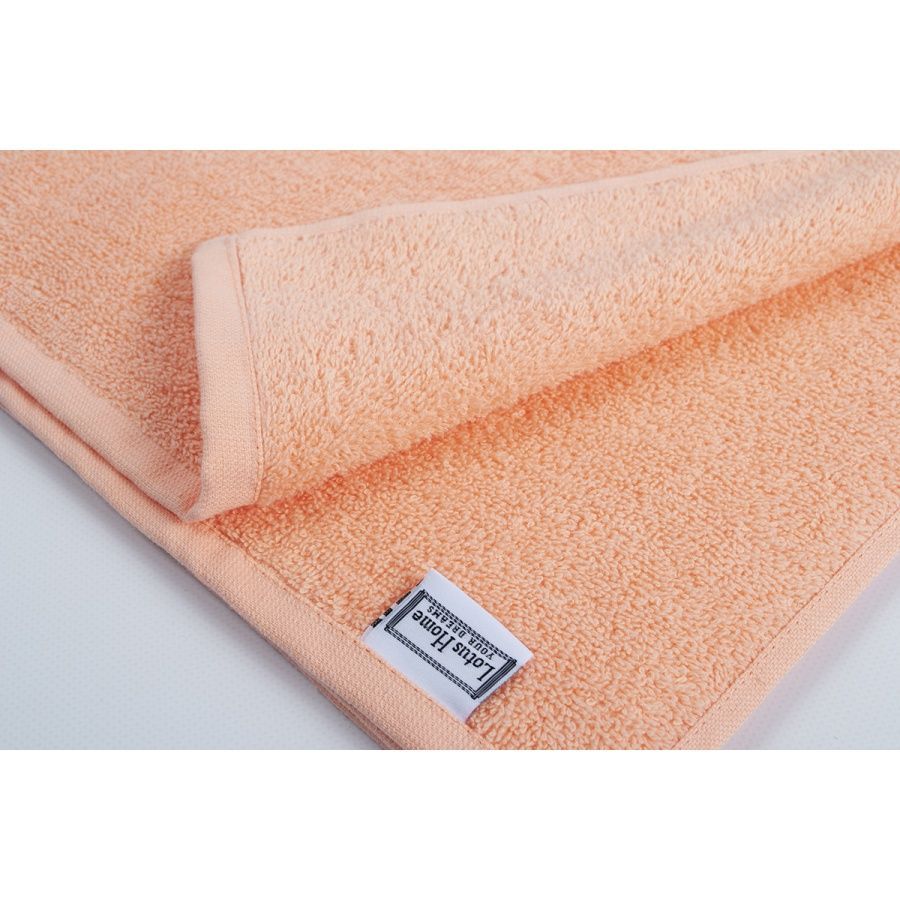 Рушник Lotus Home Готель - Персик v1 420 г/м&sup2;, Персиковий, 40х70 см, Для обличчя