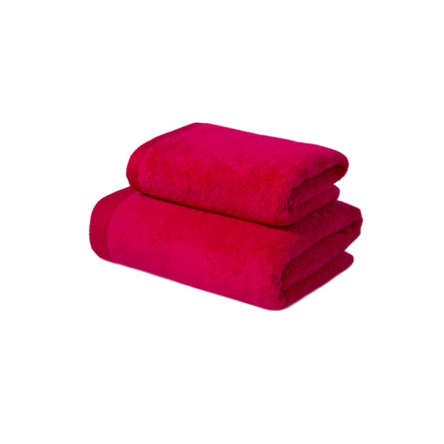 Полотенце Lotus Home Отель Premium - Microcotton Kirmizi, Красный, 50х90 см, Для лица