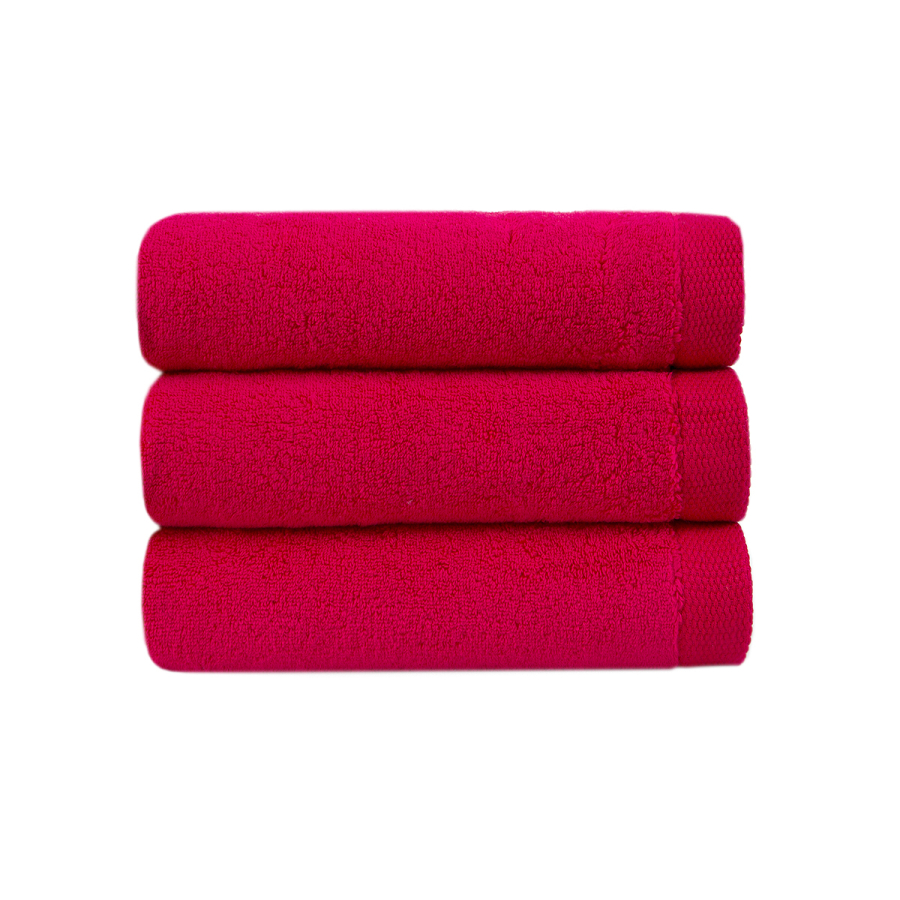 Полотенце Lotus Home Отель Premium - Microcotton Kirmizi, Красный, 50х90 см, Для лица