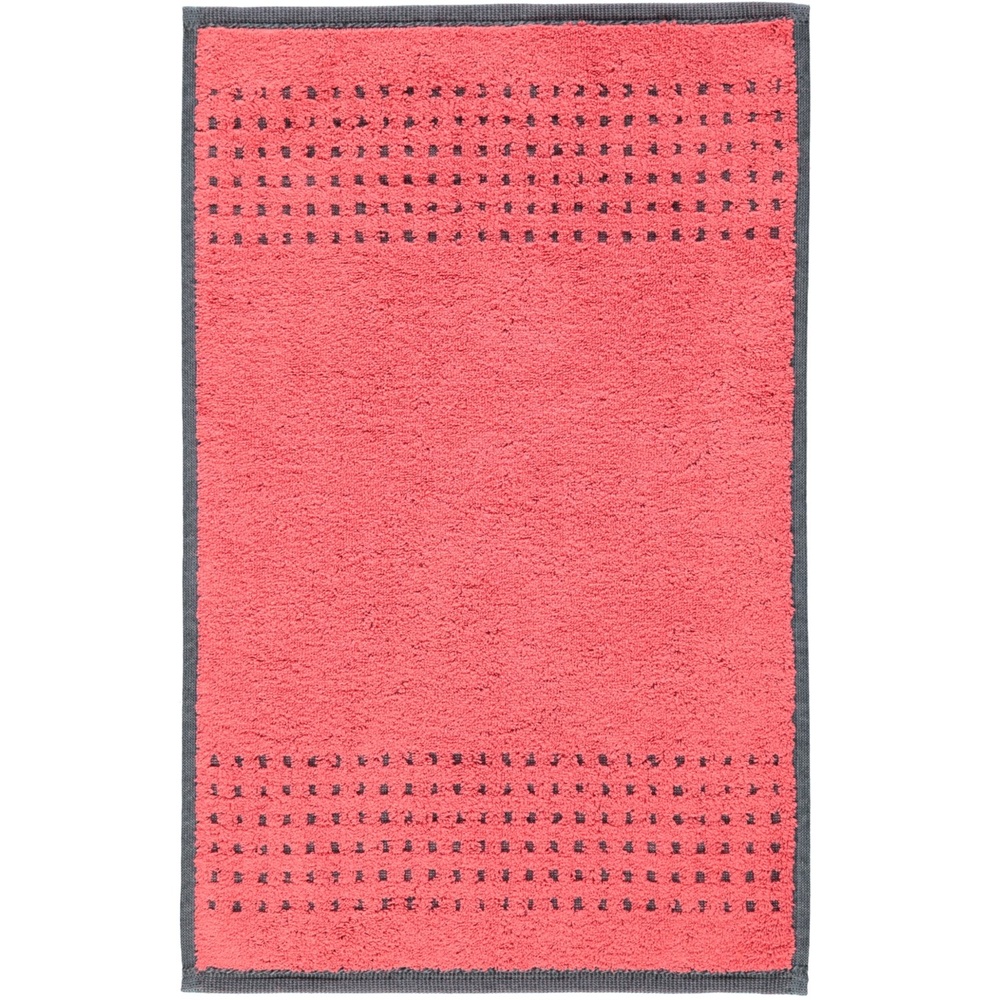 Махровое полотенце CAWO Sense Coloured Borte 932-27 rot