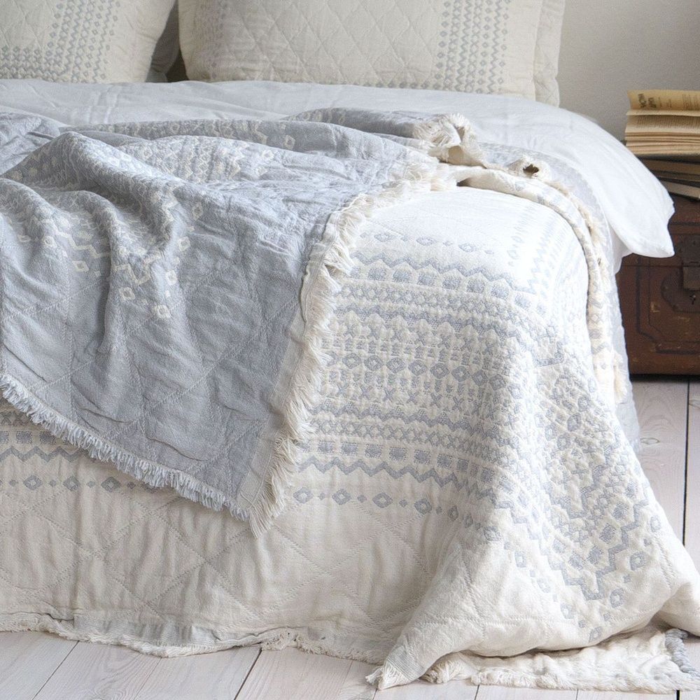 Покрывало LA MODNO VINTAGE GRAY