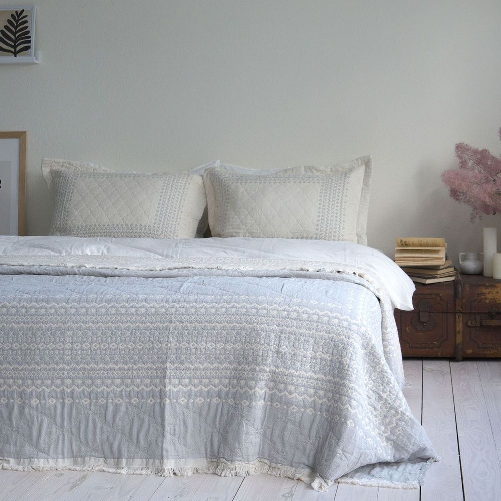 Покрывало LA MODNO VINTAGE GRAY