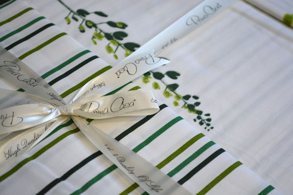 Постельное бельё сатин Prima Casa Exclusive Satin Kilyos Green