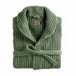 Халат вафельний преміум Biancoperla Milano Bosco, Зелений, S