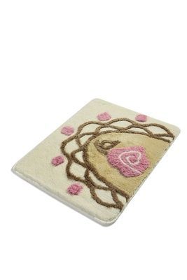 Коврик для ванной Chilai Home Dantel Bej