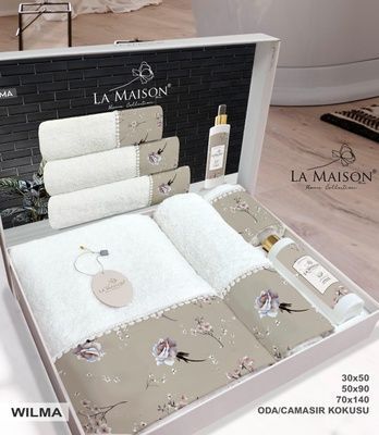Набір рушників з ароматом La Maison Wilma (3шт)