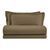 Итальянское постельное белье льон Biancoperla Hamilton Fango