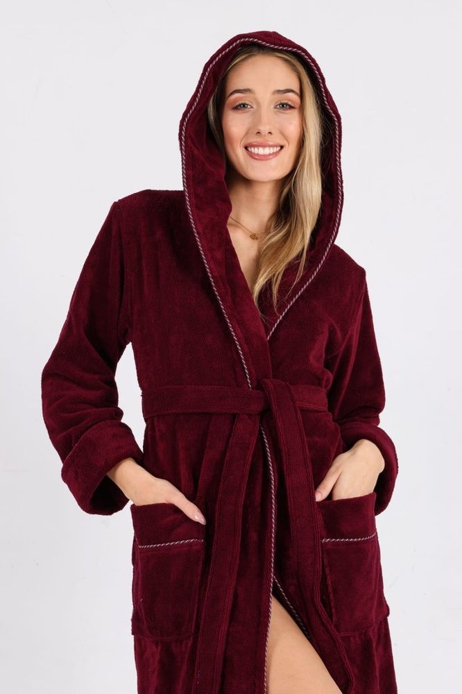 Халат жіночий Nusa ns 6890 bordo