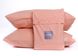 Комплект постельного белья Antoni Ранфорс Premium Бязь Розовый персик Евро 200х220 2