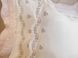 Постільна білизна сатин Де Люкс з мереживом Gul Guler Rose Vanilla 3