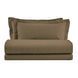 Итальянское постельное белье льон Biancoperla Hamilton Fango 1