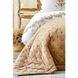 Набор постельное белье с покрывалом + плед Karaca Home - Chester bej 4