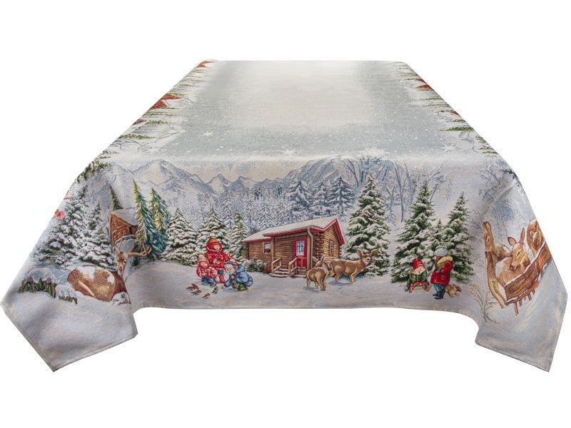 Новорічна скатертину Lefard HOME TEXTILE Гобелен BERNARD