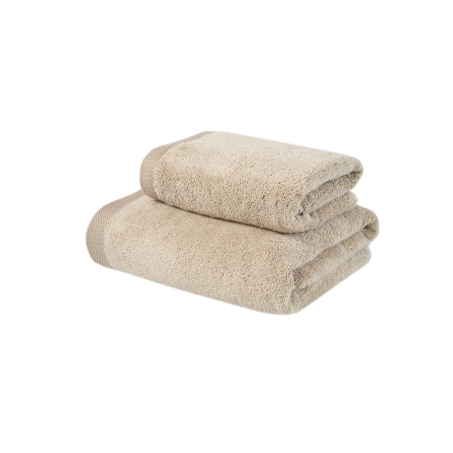 Рушник Lotus Home Готель Premium - Microcotton Kahve, Бежевий, 90х150 см, Сауна