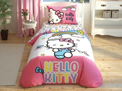 Постільна білизна Tac Disney Hello Kitty Rainbow