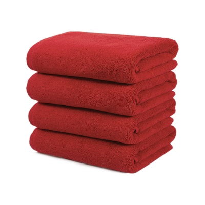 Полотенце Lotus Home Отель - Красный (20/2) 550 г/м², Красный, 50х90 см, Для лица