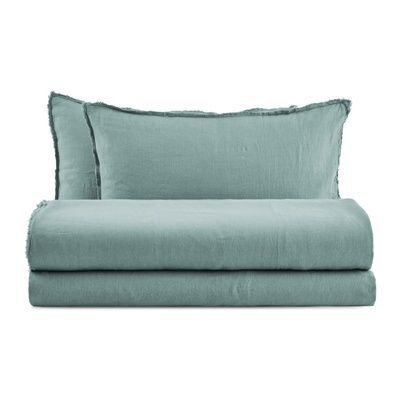Італійська постільна білизна льон Biancoperla Cannes Cenere