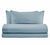 Італійська постільна білизна льон Biancoperla Niagara Regolo