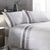 Итальянское элитное постельное белье PIAZZA PITTI Cavalieri Tessa Var.20 grey.10241
