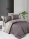 Постільна білизна сатин люкс First Choice Serenity Lilac-Beige 1