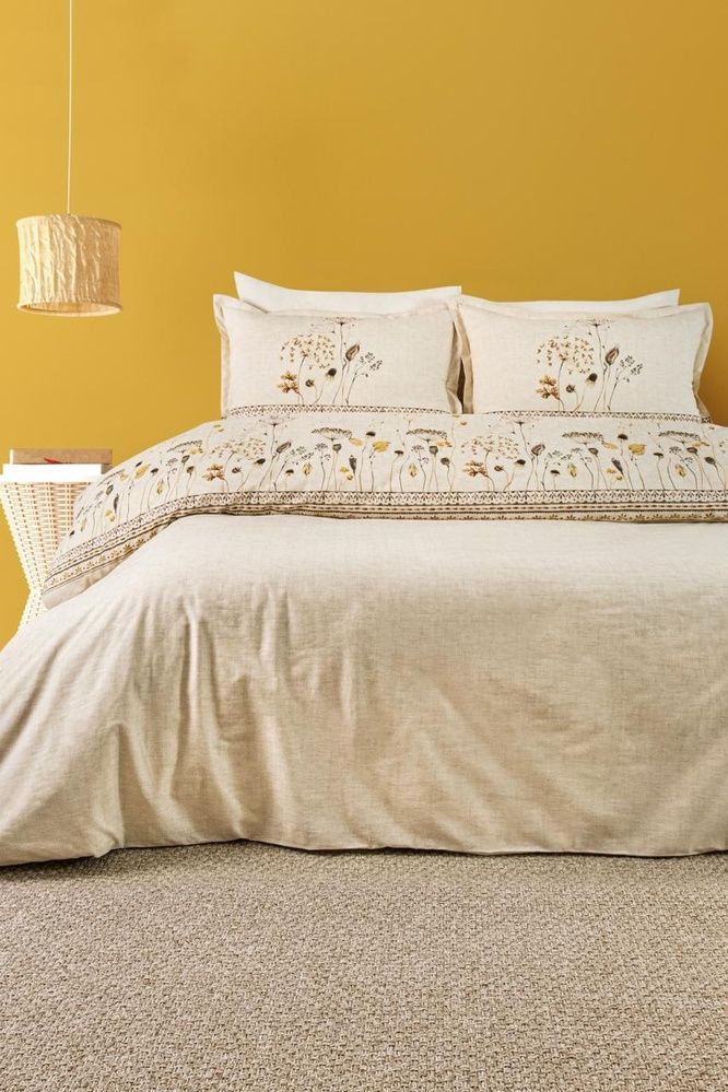 Постільна білизна льон Saheser Taren jacquard