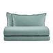 Італійська постільна білизна льон Biancoperla Cannes Cenere 1