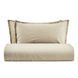 Італійська постільна білизна льон Biancoperla Niagara Sabbia 1