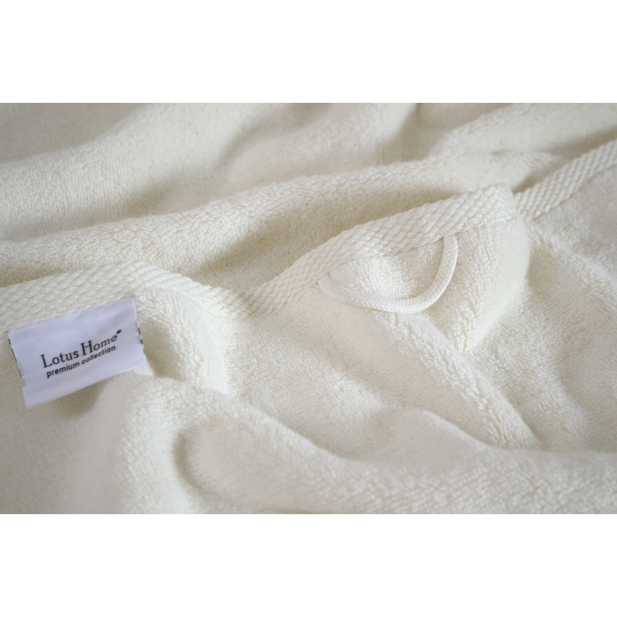 Рушник Lotus Home Готель Premium - Microcotton Ecru, Кремовий, 90х150 см, Сауна