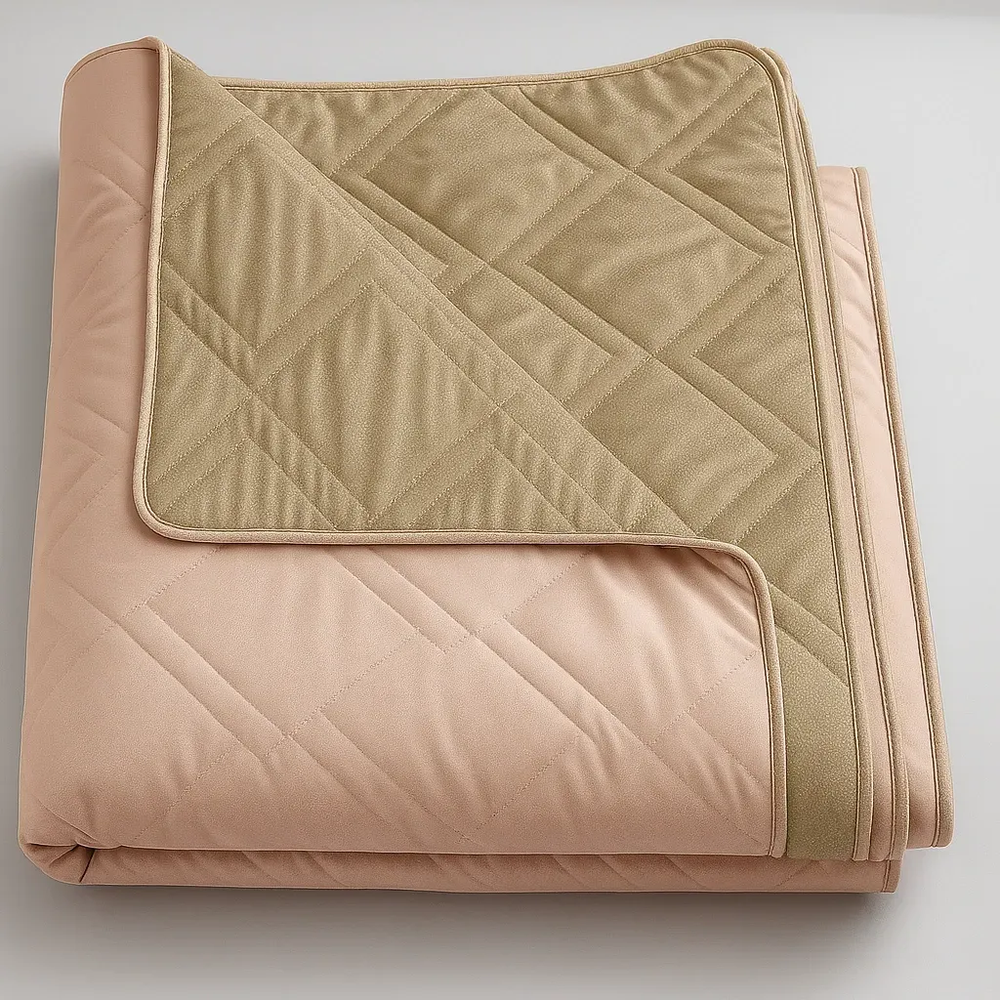 Покрывало Аквастоп U-tek Blush Pink & Cappuccino