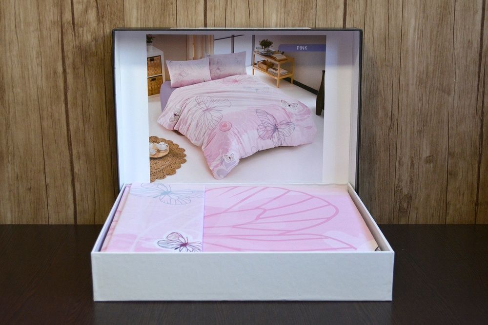 Комплект постельного белья Charlotte Dijital Pink