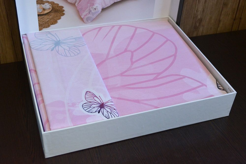 Комплект постельного белья Charlotte Dijital Pink