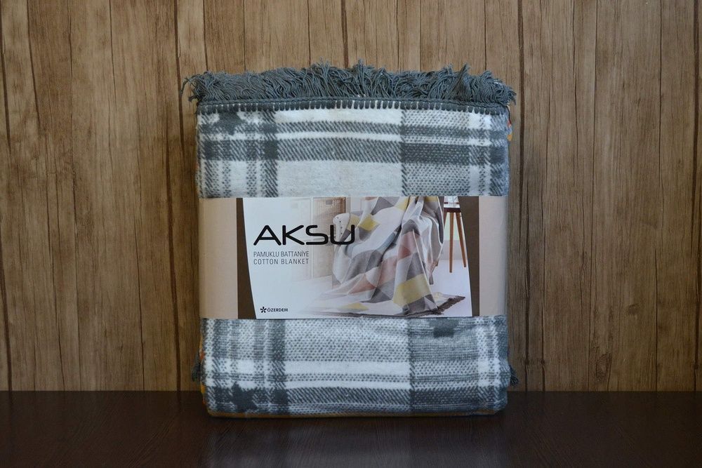 Плед бавовна Aksu Stelle Kiremit