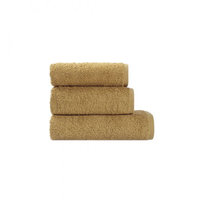 Рушник Iris Home Готель - Гірчичний golden olive, 50х90 см, Для обличчя
