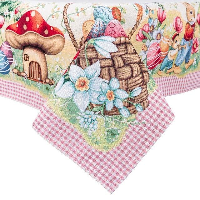 Скатерть LiMaSo Гобелен пасхальная MAGIC EASTER