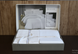 Постільна білизна сатин Люкс First Choice Broad Line White 2
