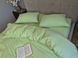 Простынь на резинке вареный хлопок Комфорт Текстиль Lime green, Washed Cotton W1371 2