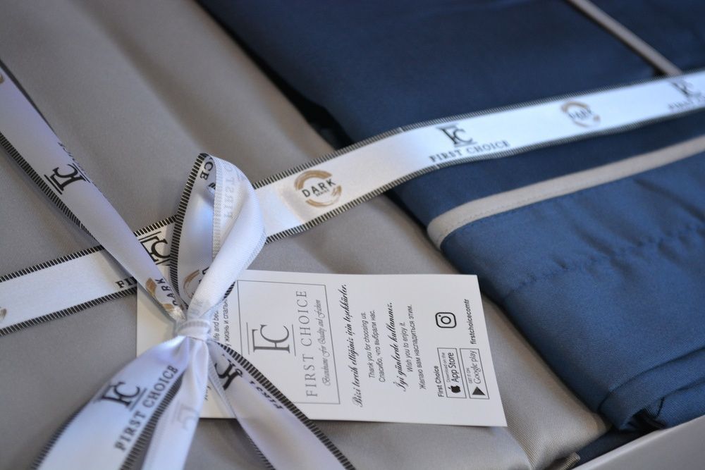 copy_Постельное бельё сатин Де Люкс First Choice Serenity Denim-Grey