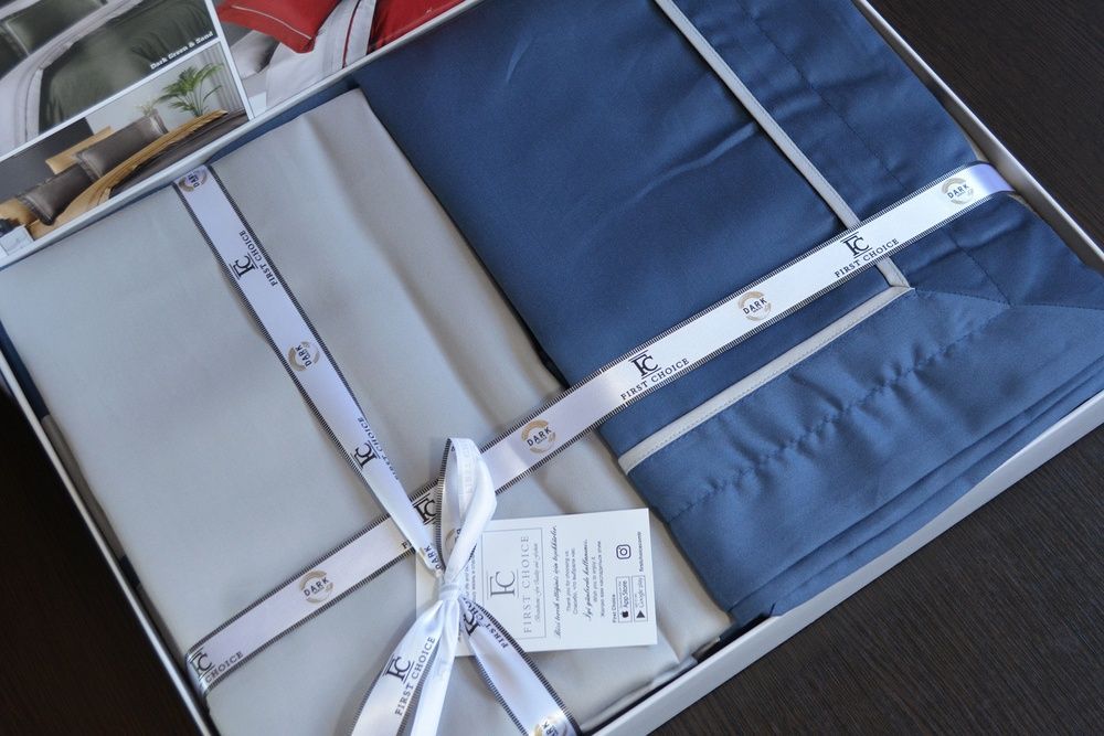 copy_Постельное бельё сатин Де Люкс First Choice Serenity Denim-Grey