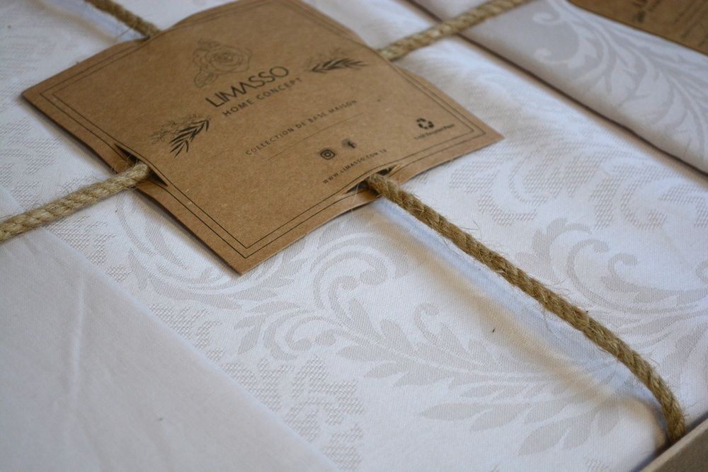 Постельное белье Limasso Jacquard Ranforse Hoten Cream