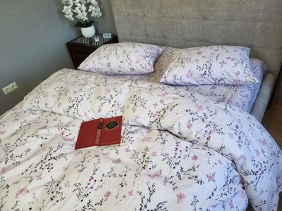 Постельное белье фланель Комфорт текстиль Ніжність рожева, Turkish flannel