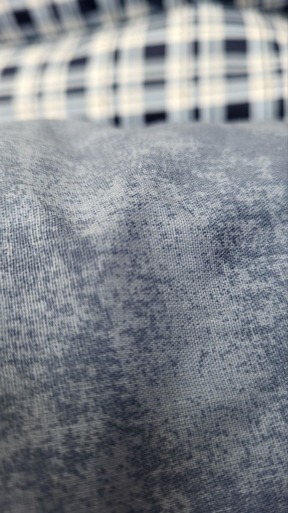 Постельное бельё ранфорс премиум Комфорт Текстиль Scotland blue